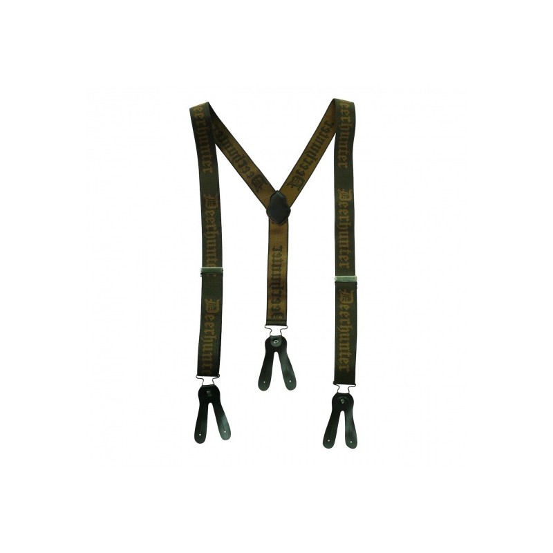 Deerhunter Logo Braces With Clips